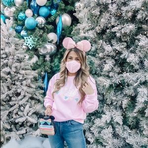 Pink Mickey Sweater